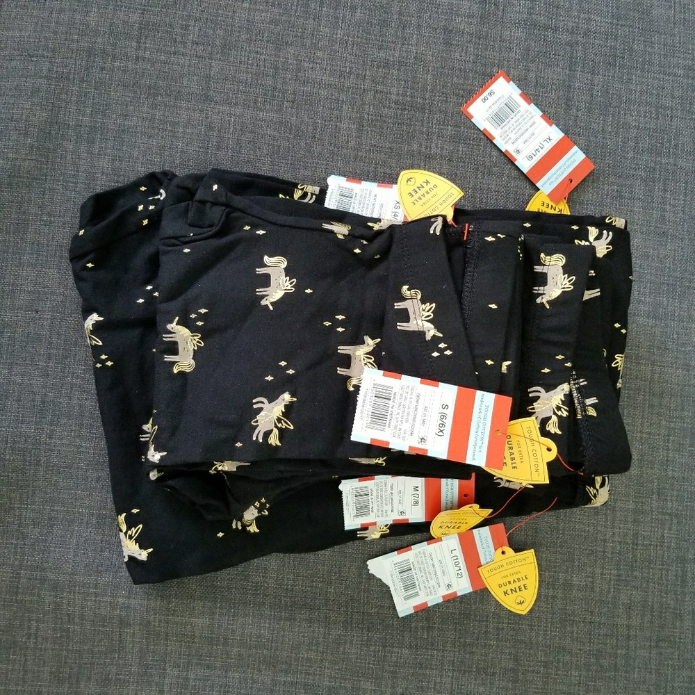 NWT cat and Jack unicorn kids leggings